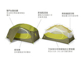 NEMO - Aurora 2P Tent & Footprint 2人帳篷 (連營底墊)