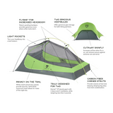 NEMO - Hornet Ultralight Backpacking 2P Tent 超輕二人營帳