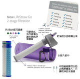 LIFESTRAW - GO 2 STAGE (生命水壺 2S) 戶外雙重過濾濾水樽 連天然活性碳膠囊