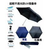 SHH - 25" 超大遮光碳纖6骨雨傘 - 180g